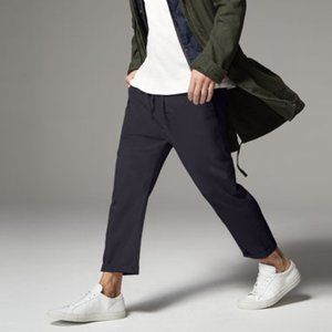 Vince Drop Rise Cropped Drawstring Pant S